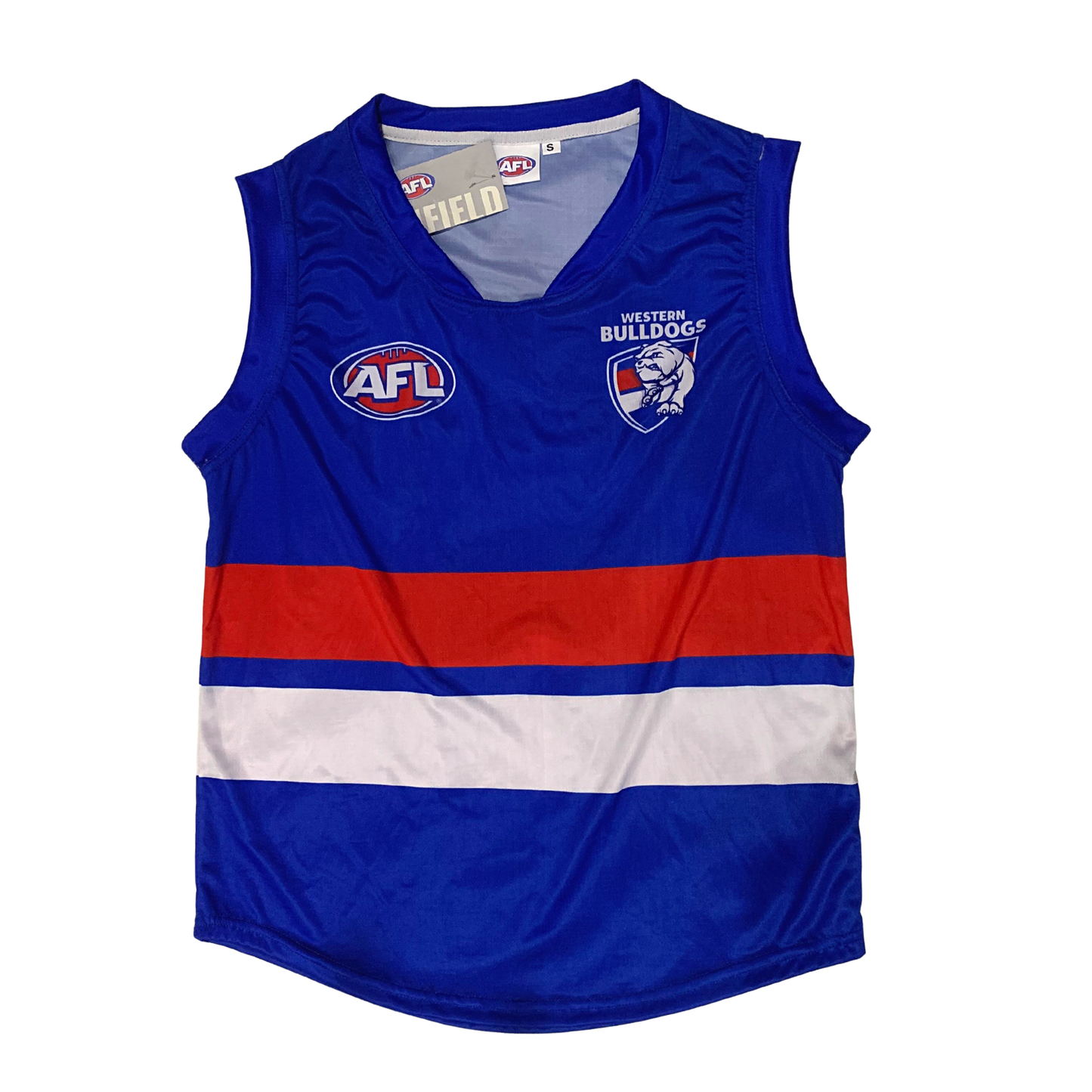 Western Bulldogds AFL Home Footy Guernsey Football Jumper Youth Kids Men Sizes