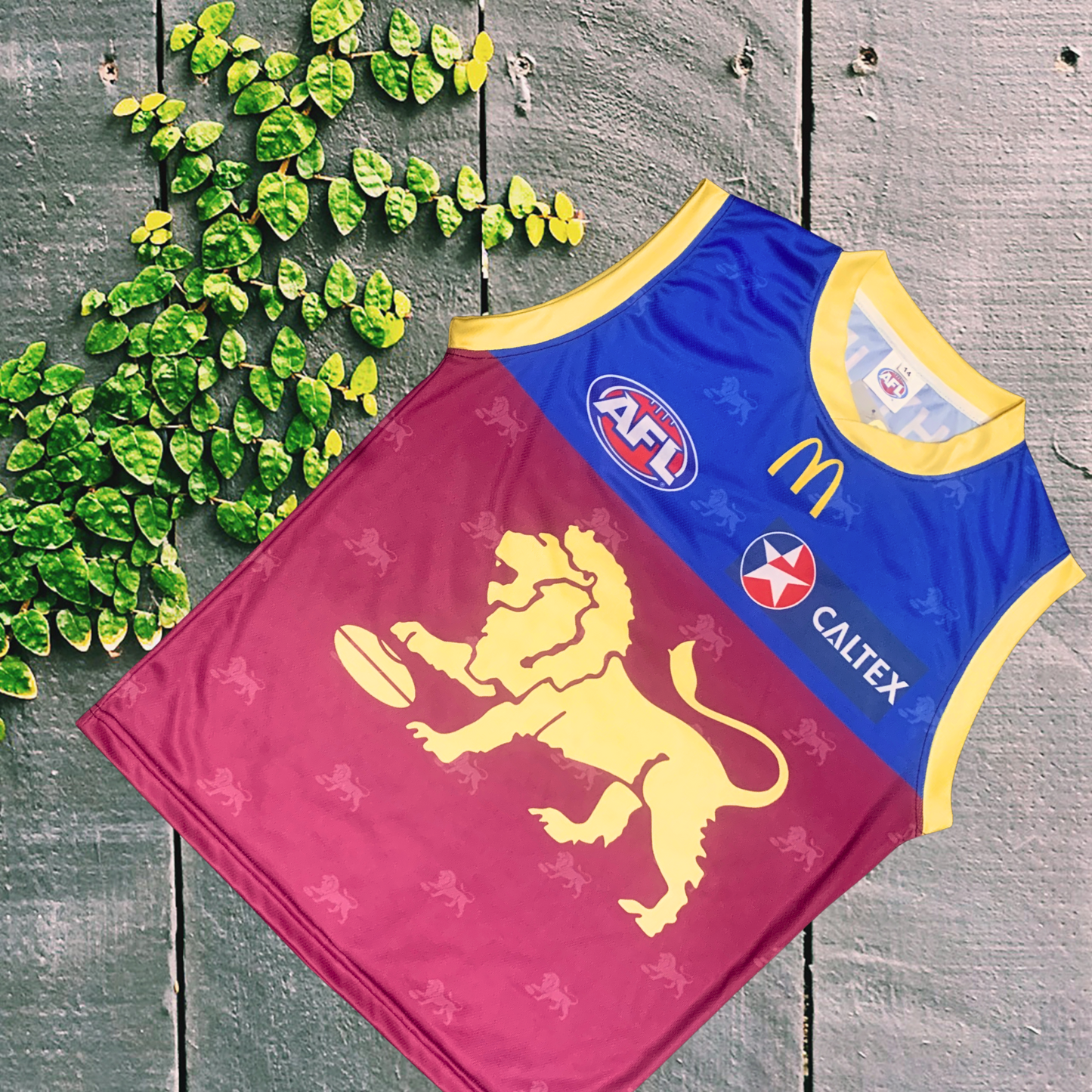 Brisbane Lions AFL Home Footy Guernsey 2024 Football Jersey Adluts Kids Youth