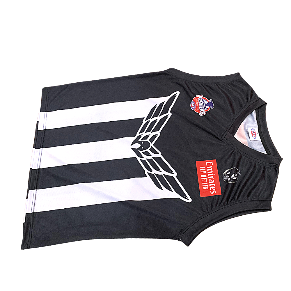 Collingwood Magpies AFL Home Footy Guernsey Football Swoop Jumper Youth Kids Men Sizes