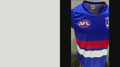 Western Bulldogds AFL Home Footy Guernsey Football Jumper Youth Kids Men Sizes